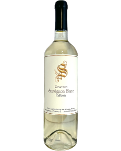 Bottle of Sauvignon Blanc white wine